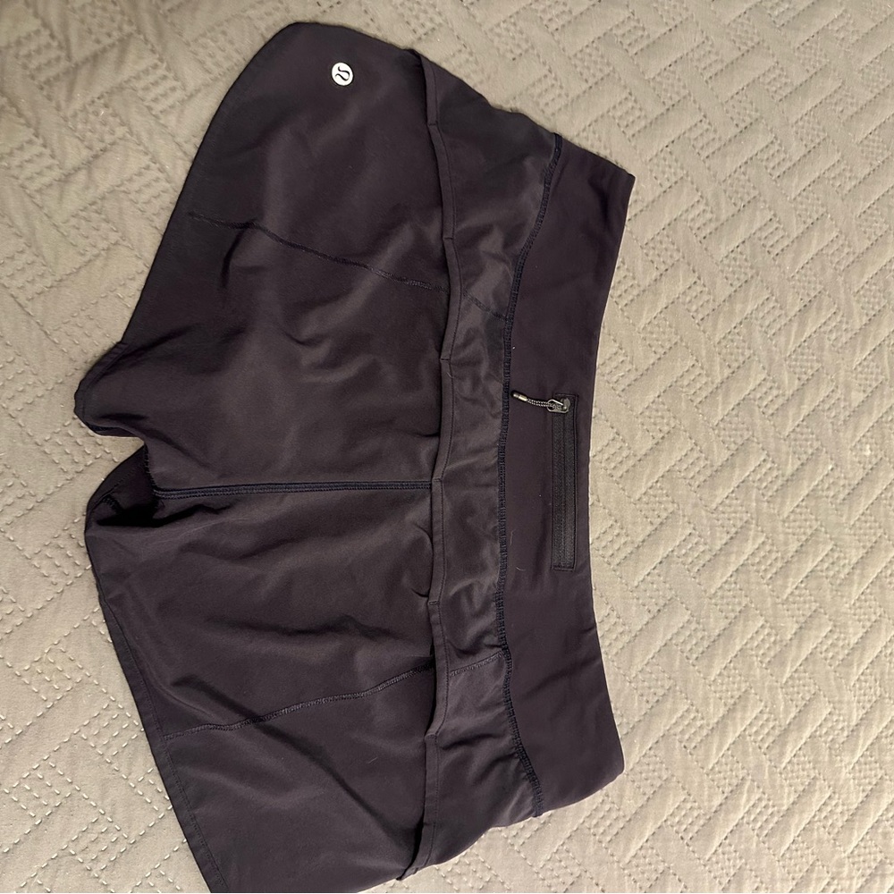 Lululemon Athletica Navy Speed Up shorts
